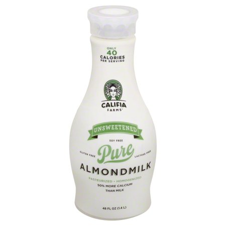 califia almond milk farms unsweetened oz fl