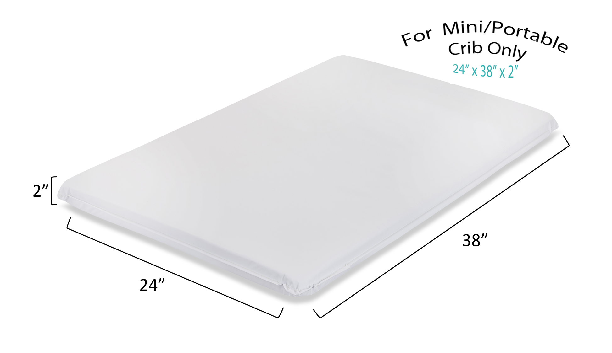 mini crib mattress dimensions