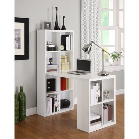 12 Channel Mixing Desk - Ameriwood Home London Hobby Desk with Storage Cubes, Multiple colors