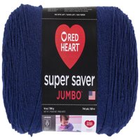 Red Heart Super Saver Yarn, SOFT NAVY