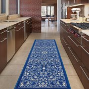 Non Skid Runners Diagona Designs Contemporary Oriental Mahal Design Non Slip Runner Area Rug 31 W