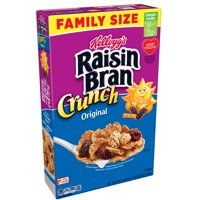 Kellogg's Raisin Bran Crunch Breakfast Cereal, 24.8 Oz