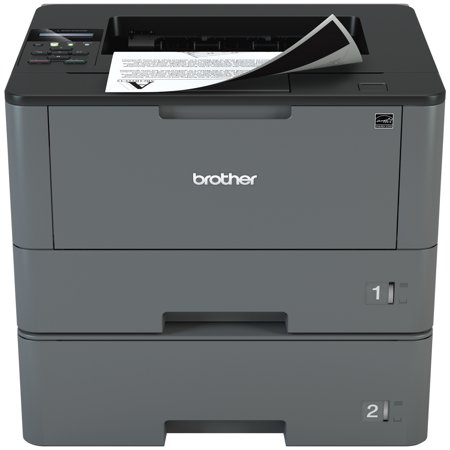 Brother Monochrome Laser Printer, HL-L5200DWT, Duplex Printing, Wireless Networking, Dual Paper 