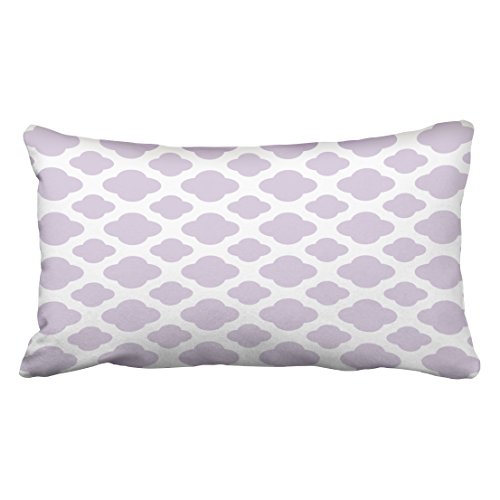 Zippered Body Pillow Case Cover For Bed Navy Blue White Moroccan