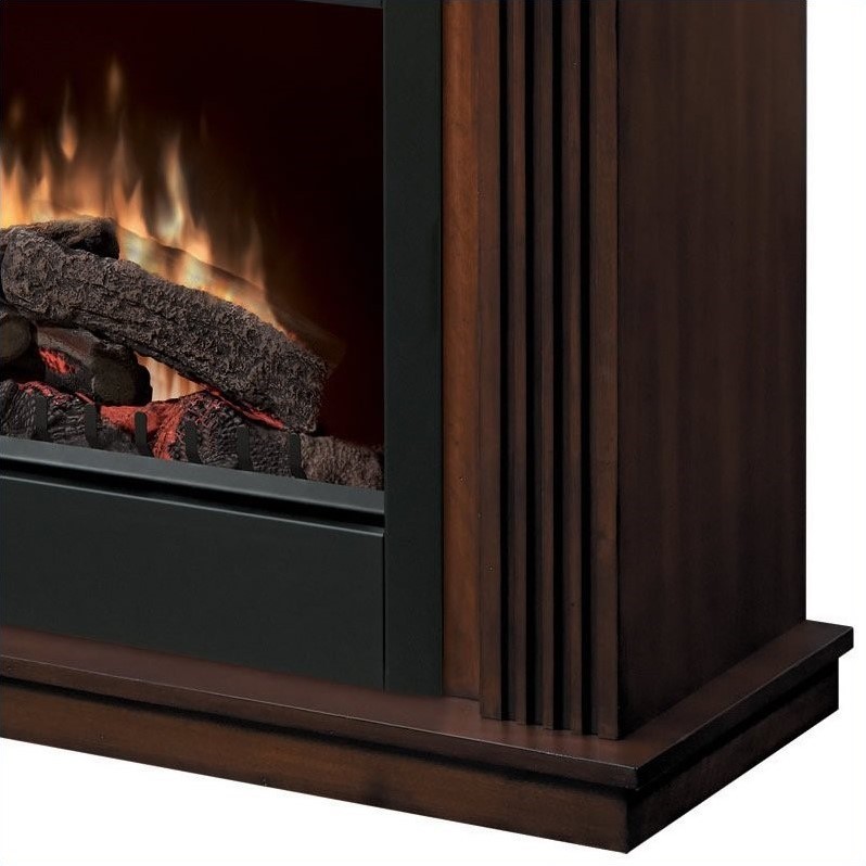 Dimplex Holbrook Free Standing Electric Fireplace in Burnished Walnut