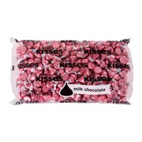 Kisses, Milk Chocolate Candy Pink Foil, 66.7 Oz - Online Only