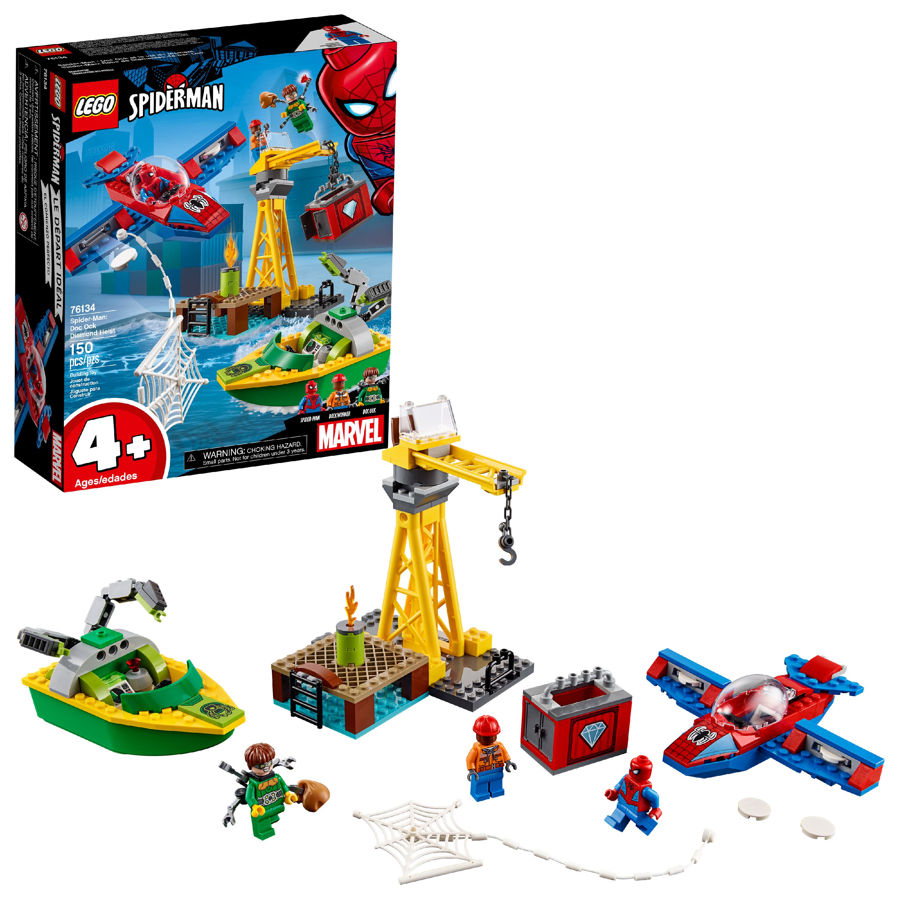 LEGO Super Heroes Spider-Man: Doc Ock Diamond Heist 76134