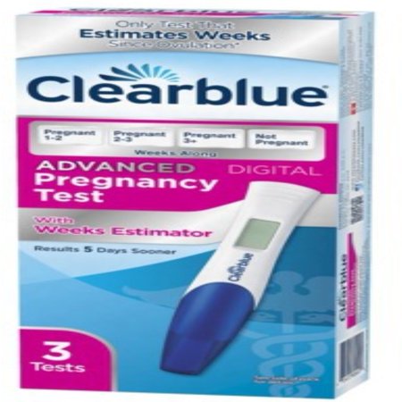 Clearblue Advanced Digital Pregnancy Test With Weeks Estimator Ea