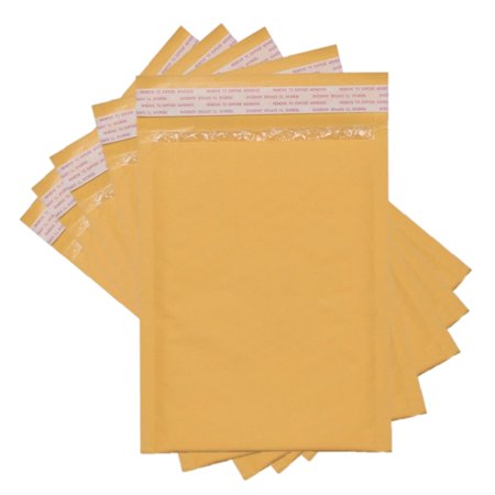 - Sales4Less #000 Kraft Bubble Mailers 4X8 Inches Shipping Padded Envelopes Self Seal Waterproof Cushioned Mailer 100 Pack