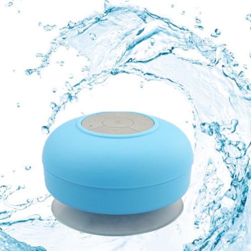 Bluetooth 3.0 Bocina Inalámbrica Resistente al Agua para Alberca/Playa AZUL