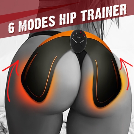 Grtsunsea Intelligent EMS Hip Trainer Buttocks Butt Lifting Bum Lift Up Muscle Stimulation Leg Waist Body Workout (Best Leg Muscle Workout)