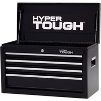 Hyper Tough 4-Drawer Tool Chest with Ball-Bearing Slides, 26"W