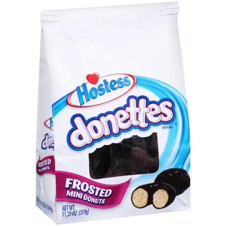 hostess donettes frosted mini donuts 11 25 oz walmart com f b hostess