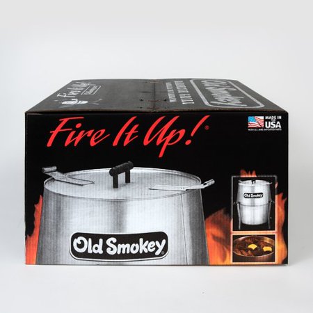Square Charcoal - Old Smokey 333-Square Inch Charcoal Grill