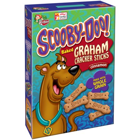 Keebler Scooby-Doo Baked Graham Cinnamon Cracker Sticks, 11