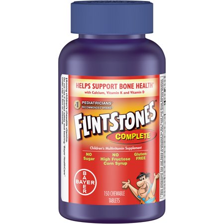 Flintstones Complete Chewables Children's Multivitamins ...