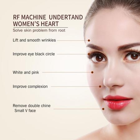 Hilitand RF Radio Frequency Facial Machine Handheld Anti-aging Dot Matrix Face Tightening Rejuvenation Skin Beauty Machine
