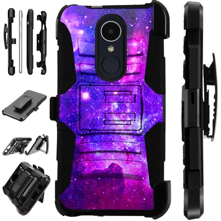 LuxGuard Phone Case Cover For LG Stylo 4 | Stylo 4 Plus | Q Stylus Q Plus Q Alpha (Purple (Best Phone In The Universe)