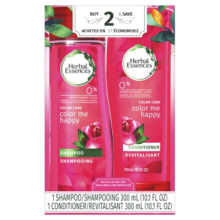 Herbal Essences Color Me Happy Shampoo and Conditioner Dual Pack, 20.2 fl (Best Hair Color Protection Shampoo And Conditioner)