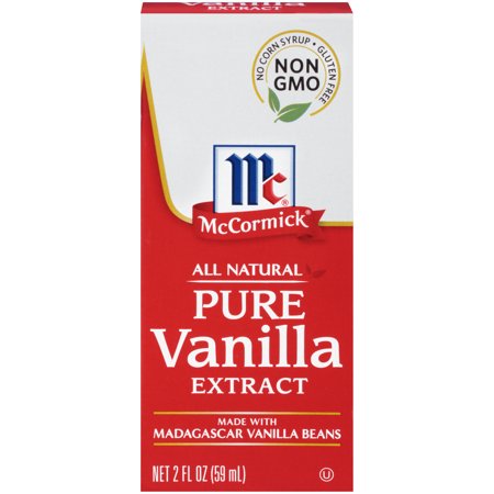 McCormick All Natural Pure Vanilla Extract, 2 fl (Best Vanilla For Baking)