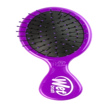 Wet Brush Mini Detangle IntelliFlex Bristles Hair Brush, Mini (Best Hairbrush For Thick Hair)