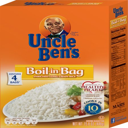 UNCLE BEN'S Boil-in-Bag: White Rice, 15.8oz - Walmart.com