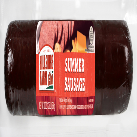 Hillshire Farm Hardwood Smoked Summer Sausage, 20 Oz. - Walmart.com