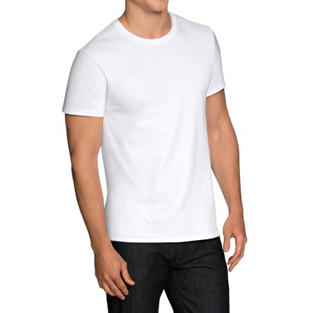 Fruit of the Loom - Fruit of the Loom Men's Classic White Crew T-Shirts ...
