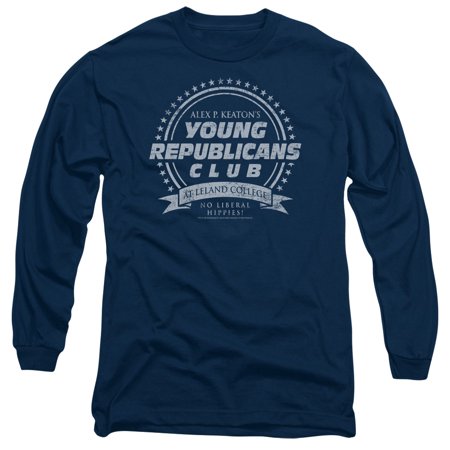 Family Ties Young Republicans Club Mens Long Sleeve