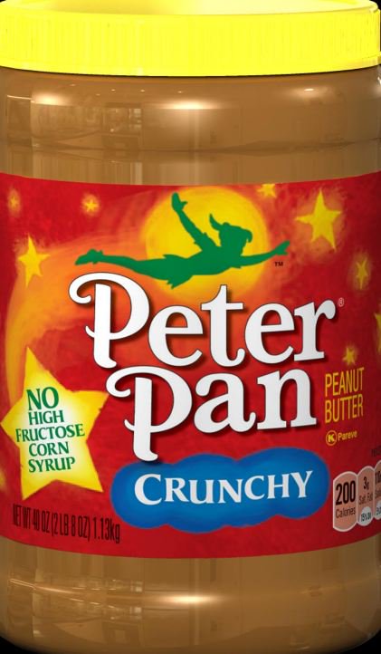 Original Bitter - Peter Pan Crunchy Original Peanut Butter, 40 oz.