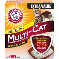 Arm & Hammer Multi-Cat Clumping Litter, 40lb