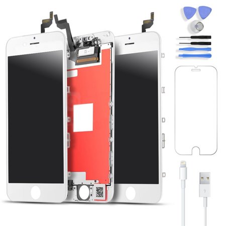 Buy Iphone 6s Screen Repair Kit W Tools White Lcd Touch Screen Display Assembly And Replacement Replace Cracked Broken Dead Pixels Easy To Follow Youtube Instructions Online In Saint Helena