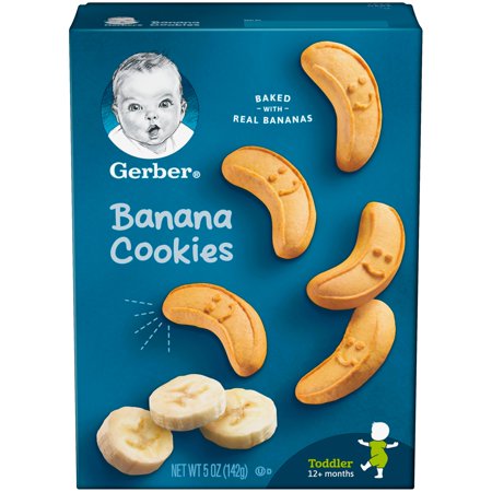 - Gerber Banana Cookies, 5 oz.