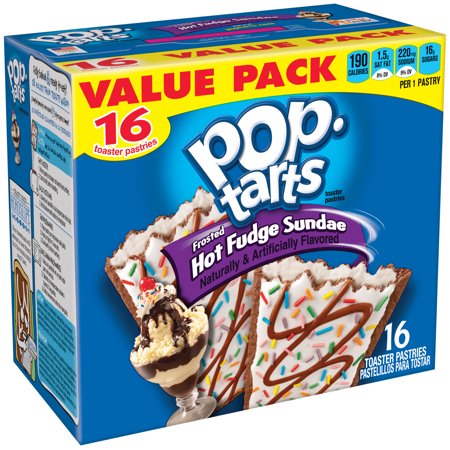 Kellogg's Pop-Tarts, Ice Cream Shoppe Frosted Hot Fudge Sundae, 16 ct ...