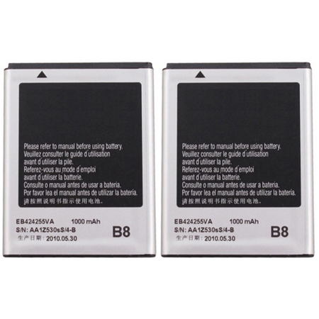 1000mAh 3.7v Replacement Mobile Phone Battery for Samsung EB424255VA- 2
