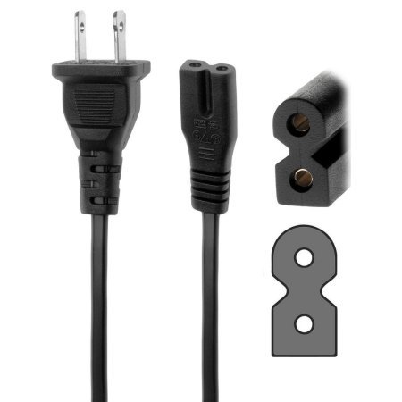 ReadyWired Power Cable Cord for Panasonic DMP-BDT215P, DMP-BDT220, DMP-BDT230, (Panasonic Dmp Bdt220 Best Price)