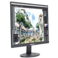 Sceptre E205W-16003R 20" 75Hz Ultra Thin Frameless LED Monitor 2x HDMI VGA Build-in Speakers, Metallic Black 2018