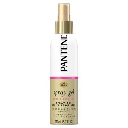 - Pantene Pro-V Curl Spray Gel to Hold Shape & Resist Humidity, 5.7 fl oz