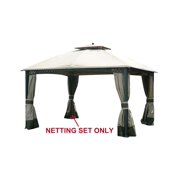 Gazebo Replacement Netting Sunjoy Replacement Mosquito Netting For L Gz717pst C 10x12 Windsor Dome Gazebo