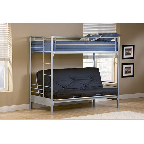 Universal Twin over Futon, Silver