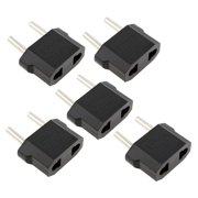 Euro To Usa Plug Adapters Insten 5x Usa Us To Eu Europe Travel Adapter Converter Wall Plug
