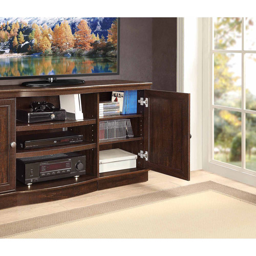 Whalen TV Console for TV's up to 70'', Rustic Brown