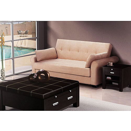 Atherton Home Bedford Convertible Lounger With Storage Unit