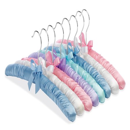 - Whitmor Pastel Padded Hangers, Set of 8