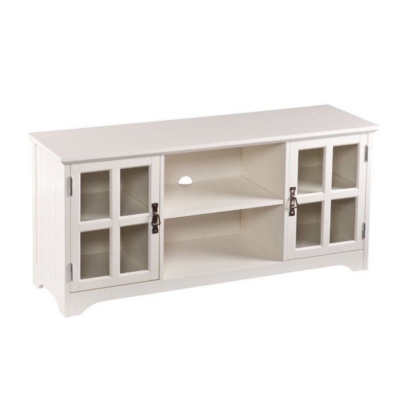 Southern Enterprises Remington 52'' TV Media Stand in White