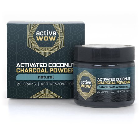 Active Wow Natural Charcoal Teeth Whitening (Best Teeth Whitening Products)
