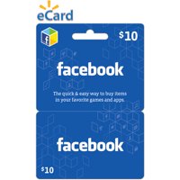 Facebook $10 eGift Card (Email Delivery)