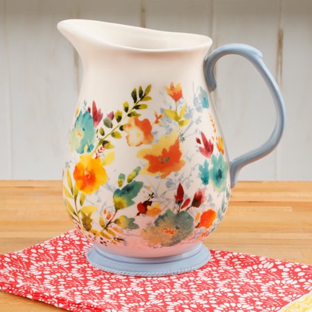 The Pioneer Woman 3.2 Quart Willow Pitcher (Best Pitcher In The World)