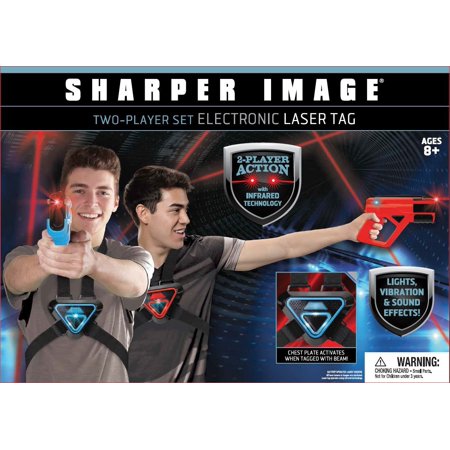 sharper image two player set laser tag