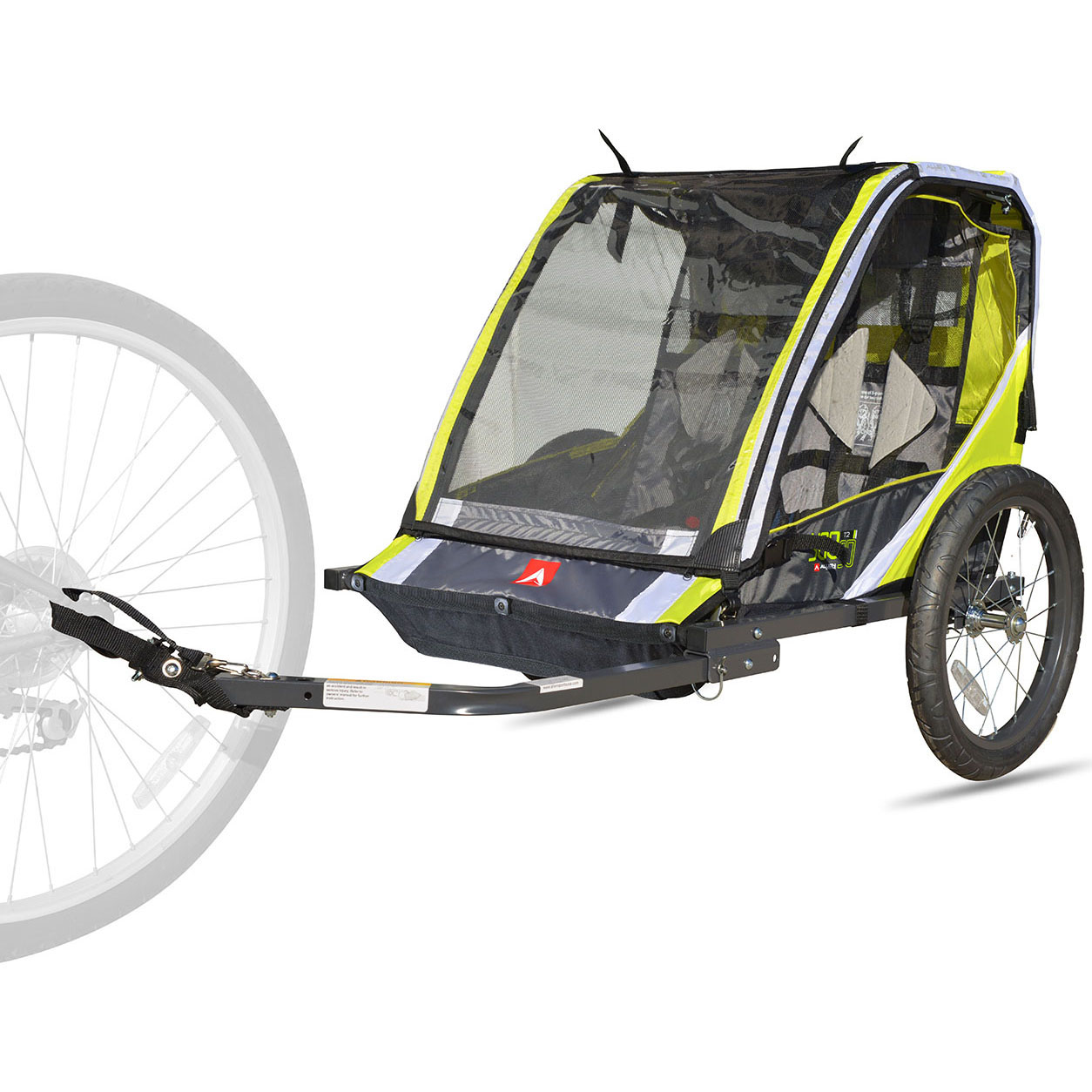 pacific cycle instep sync single bicycle trailer